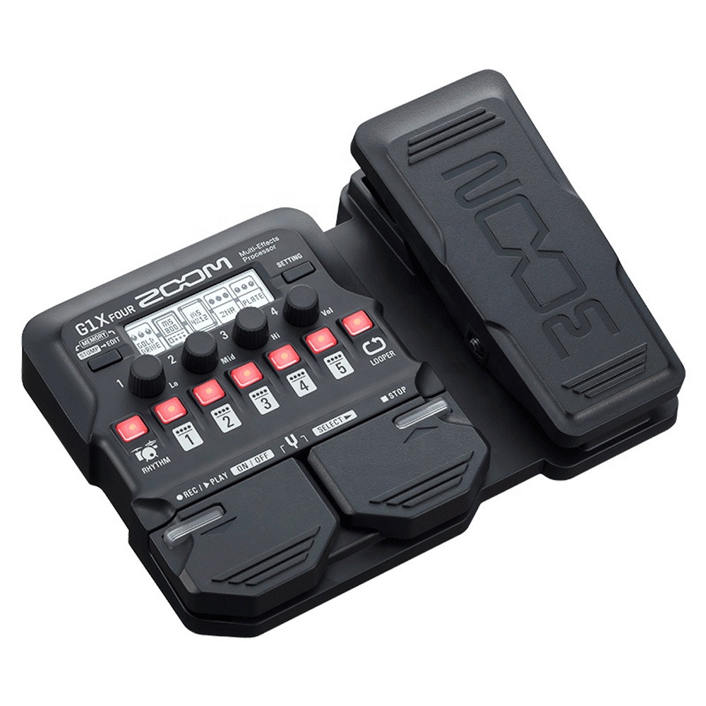 Audio Music Effect - Four Electric Guitar Multi Effect Processors