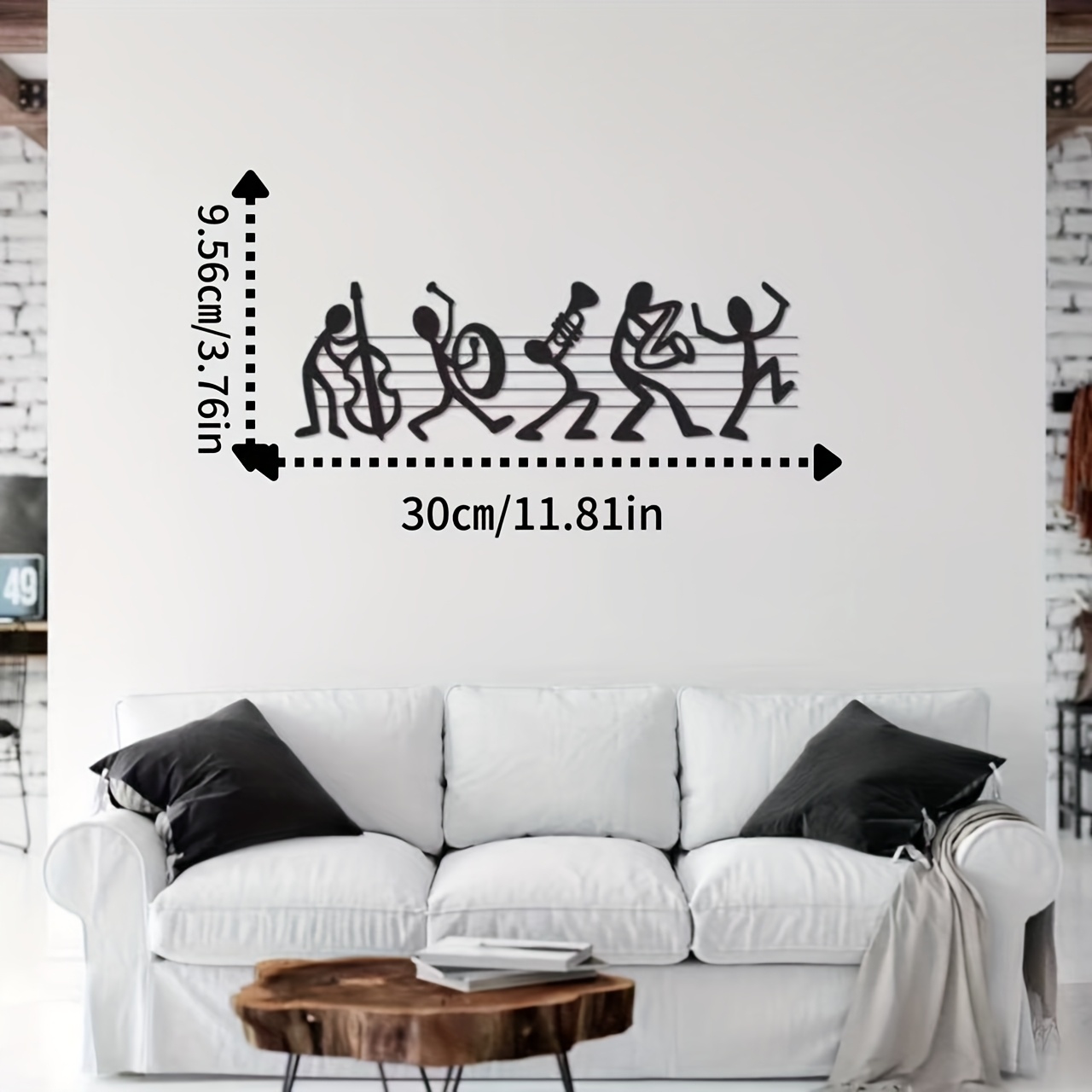 Audio Music Live - Vintage Music Note Metal Wall Art