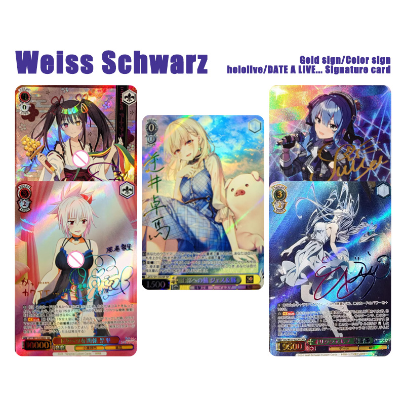 Audio Music Live - Diy Homemade Weiss Schwarz Hololive Date