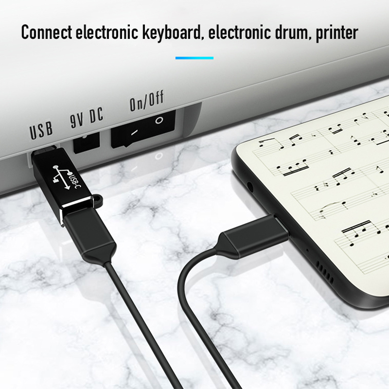 Type C USB Female to USB-B Mal - огляд і ціна Midi Controller Pad