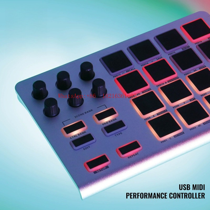 20.26NEW Portable Slim Aluminu - огляд і ціна Midi Controller Pad