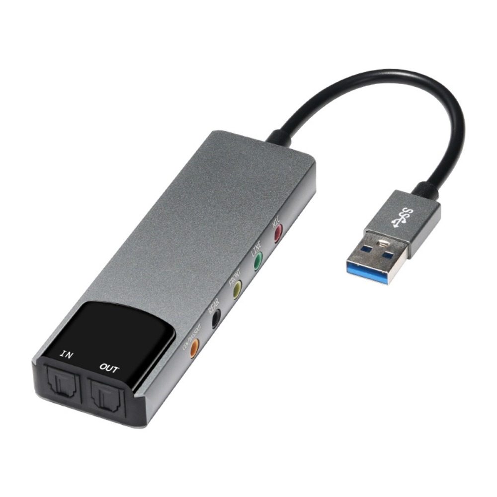 New USB Sound Card 7.1 5.1 Cha - огляд і ціна Audio Music Live