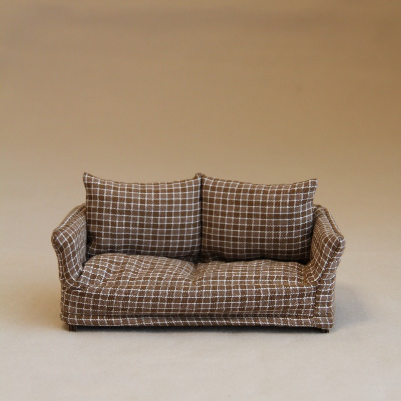 Vintage Miniature Sofa Plaid F - огляд і ціна Audio Music Live