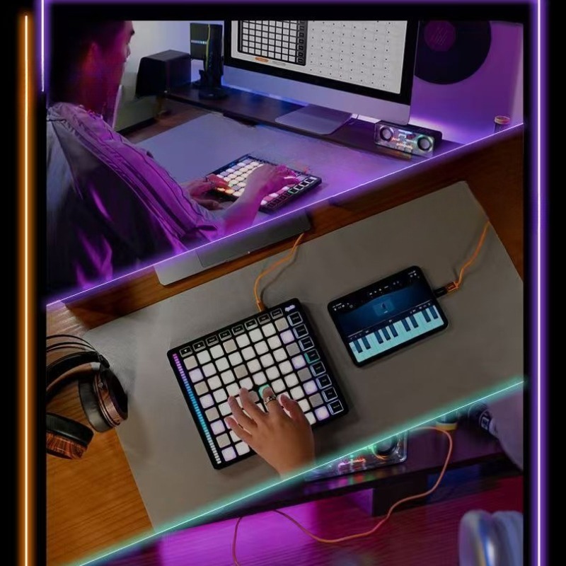 64-Key MIDI Percussion Pad Con - огляд і ціна Midi Controller Pad