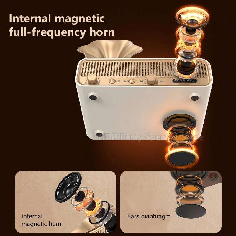 V13 Wireless Bluetooth Speaker - огляд і ціна Apple Music Audio Quality
