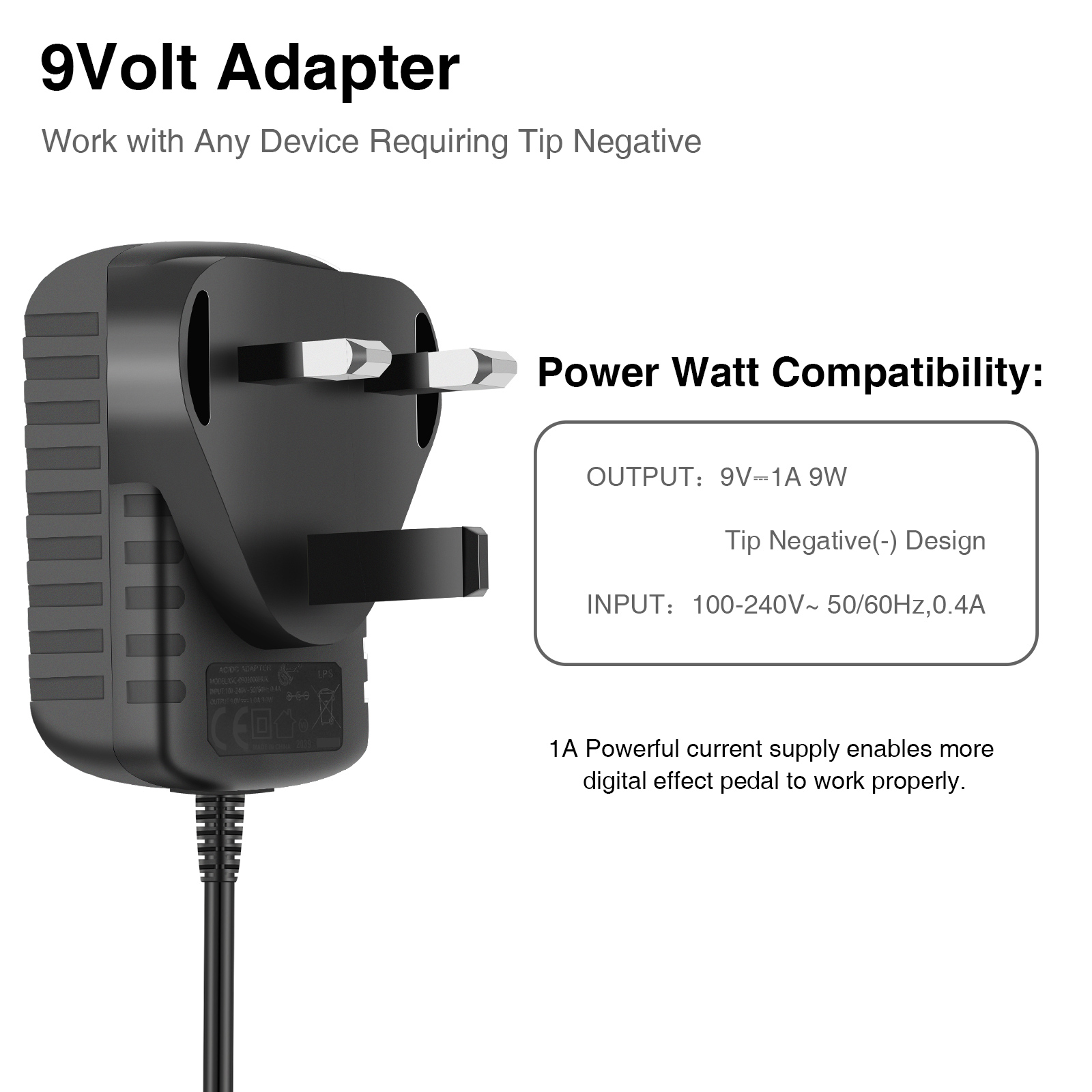 Lekato Power Adapter 6 Ways Mu - огляд і ціна Audio Music Effect