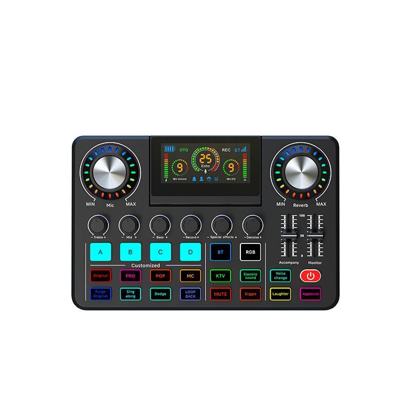 F668 Audio Mixer, Live Sound C - огляд і ціна Audio Music Voice Changer