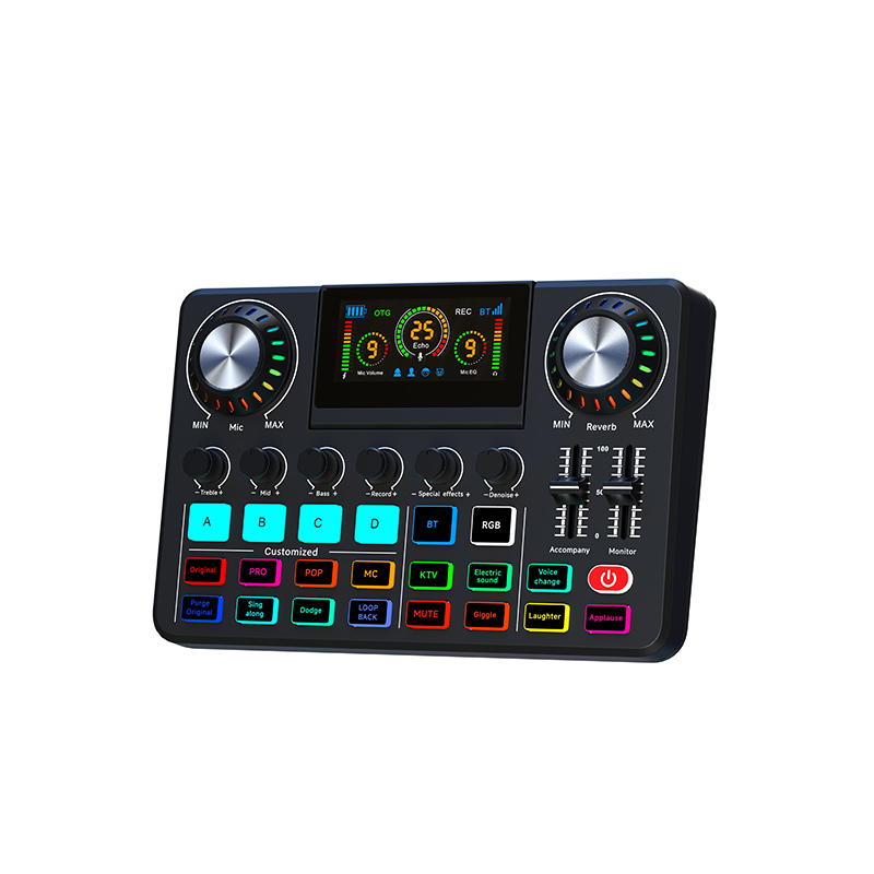 F668 Audio Mixer, Live Sound C - огляд і ціна Audio Music Voice Changer