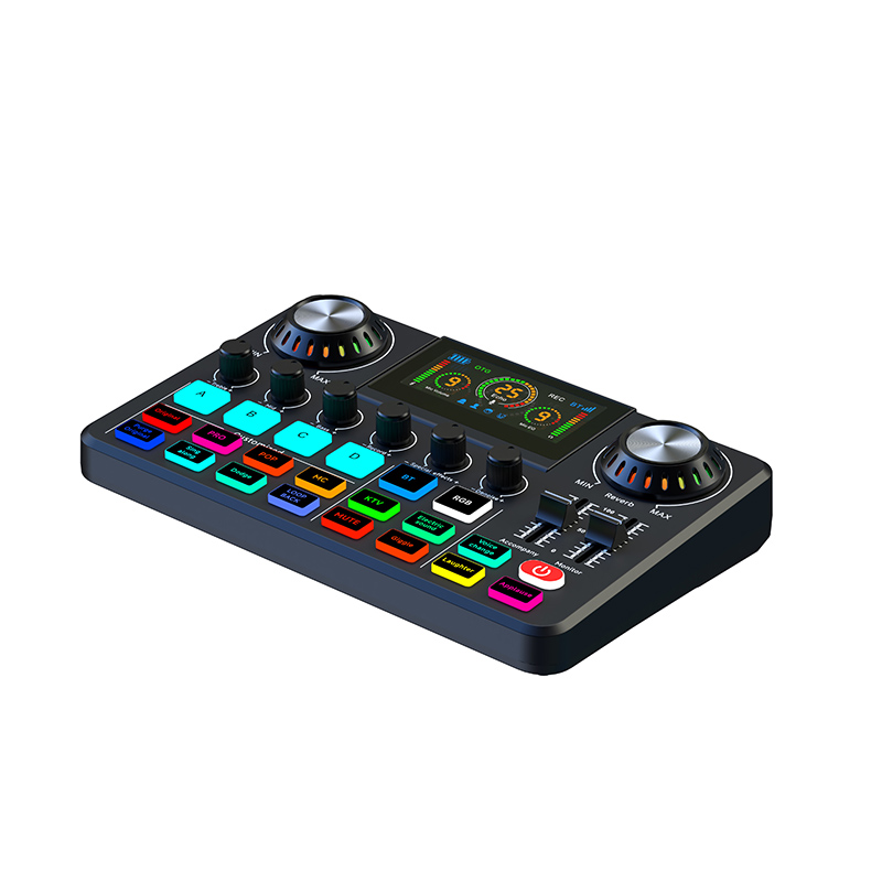 F668 Audio Mixer, Live Sound C - огляд і ціна Audio Music Voice Changer