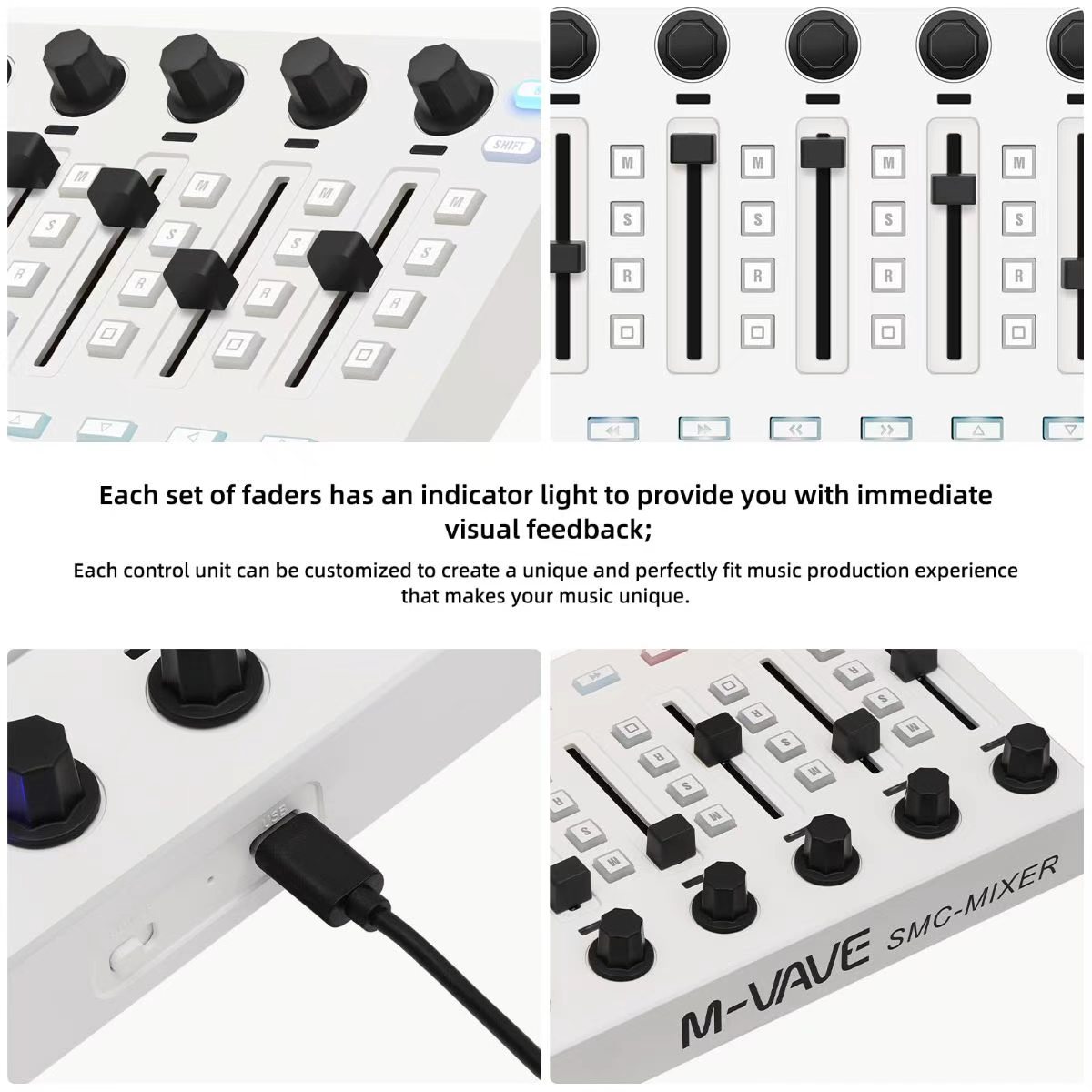 M-VAVE SMC-MIXER Wireless MIDI - огляд і ціна Midi Controller Pad