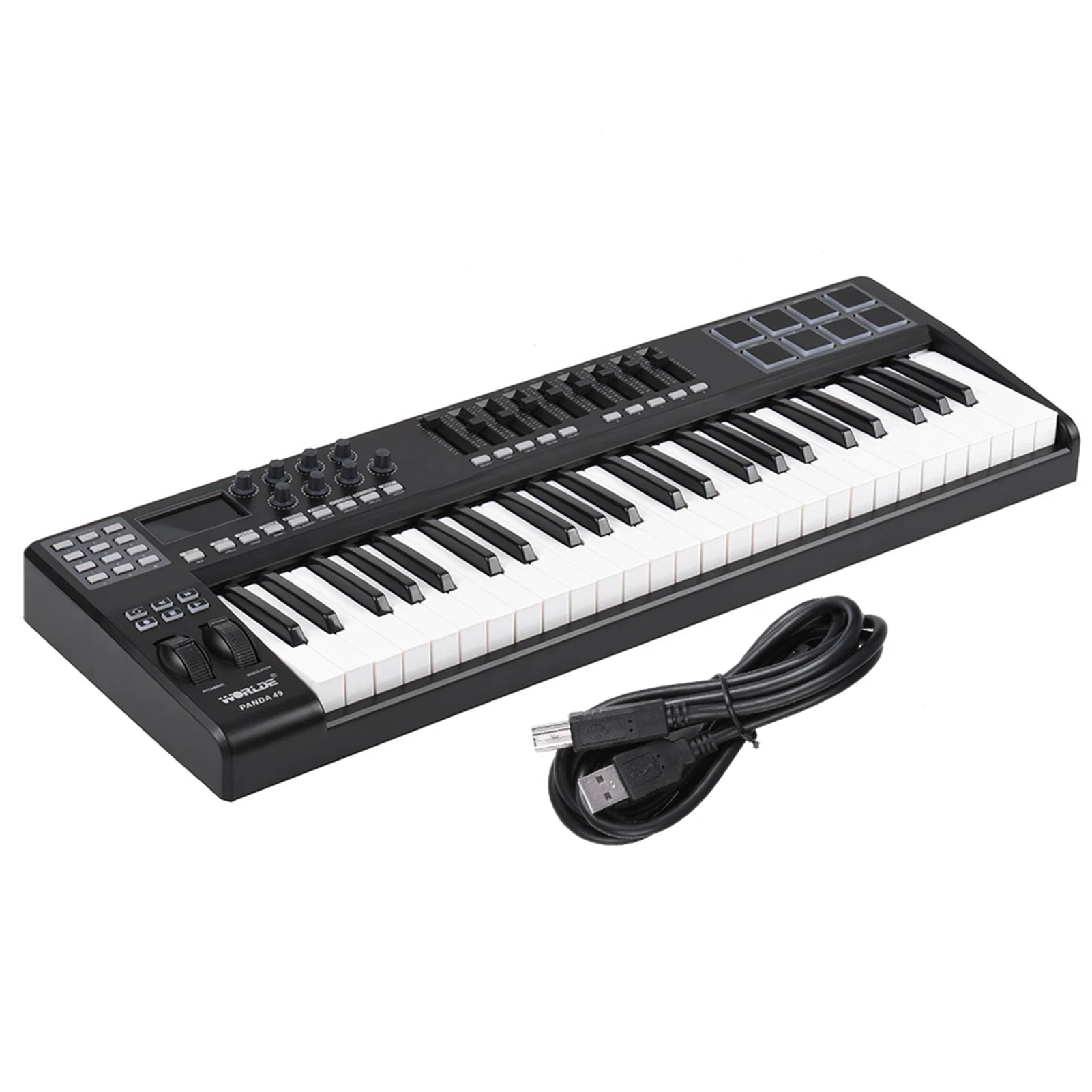 WORLDE PANDA49 Edu Pack | 49Ke - огляд і ціна Midi Controller Pad