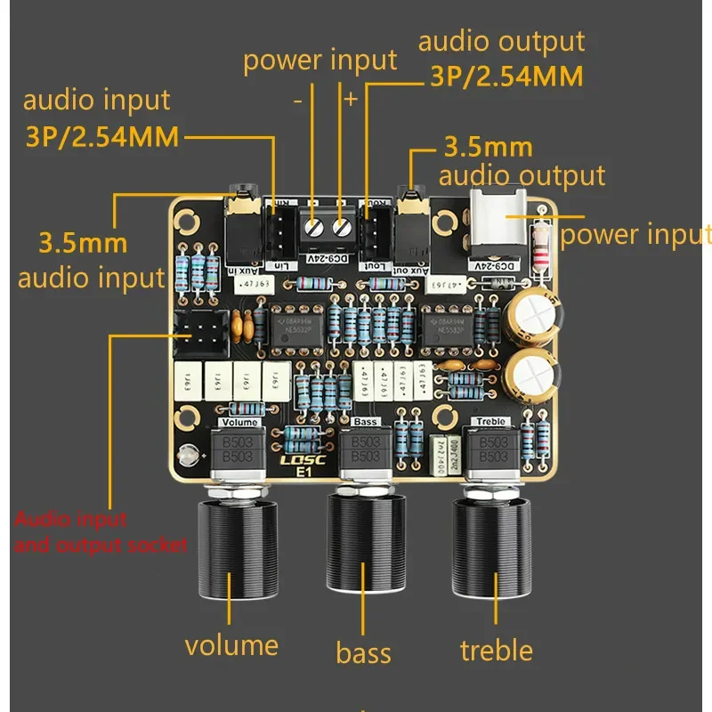 SOTAMIA NE5532 HIFI Music Audi - огляд і ціна Audio Music Effect