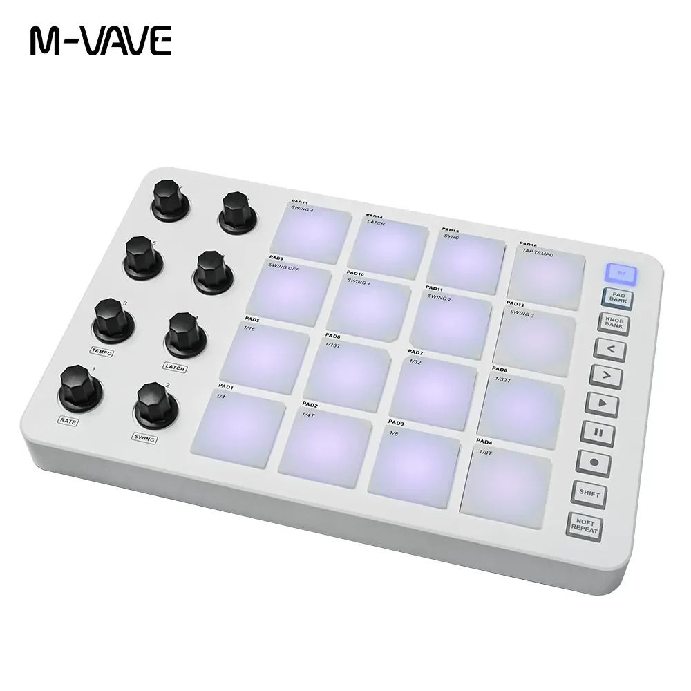 M-VAVE SMC-PAD Launch Pad USB- - огляд і ціна Midi Controller Pad