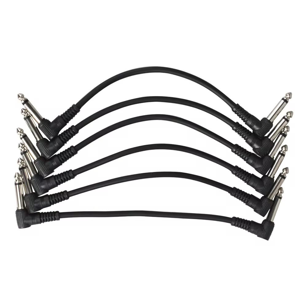 6Pcs Guitar Effect Pedal Cable - огляд і ціна Audio Music Effect