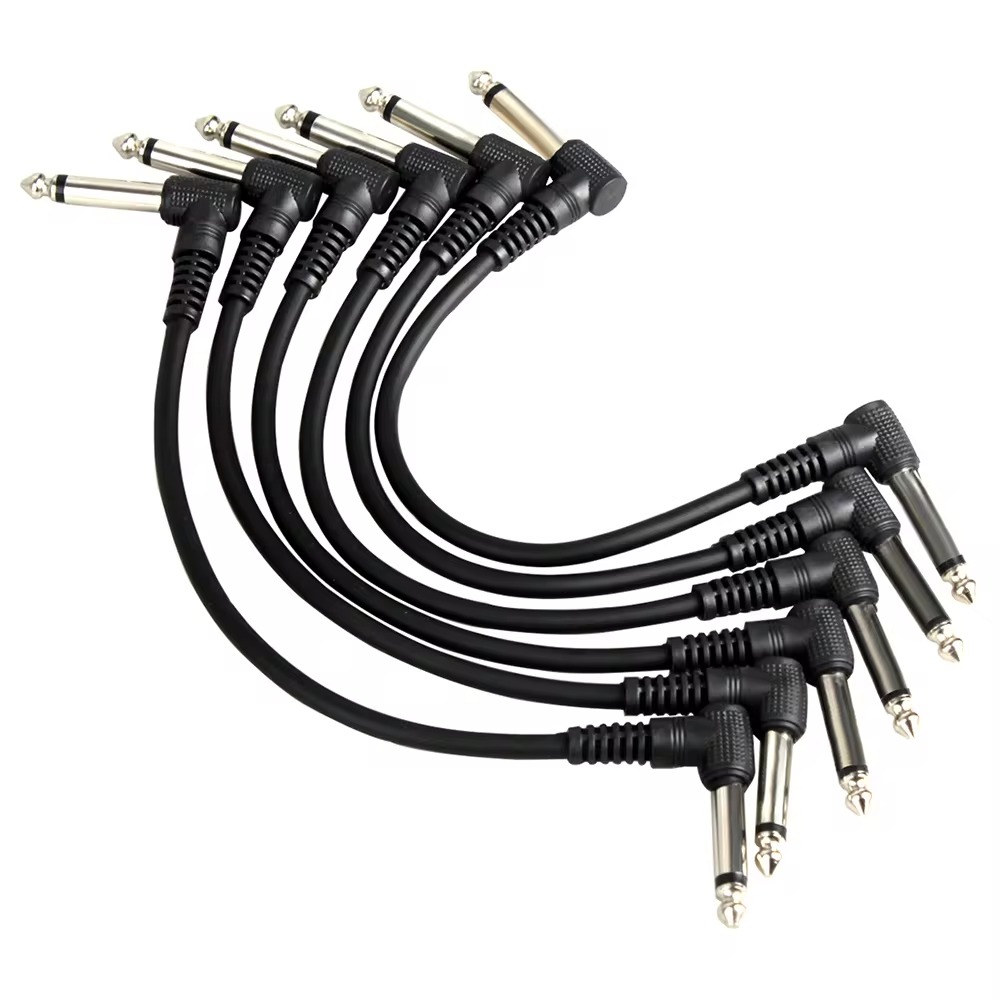 6Pcs Guitar Effect Pedal Cable - огляд і ціна Audio Music Effect