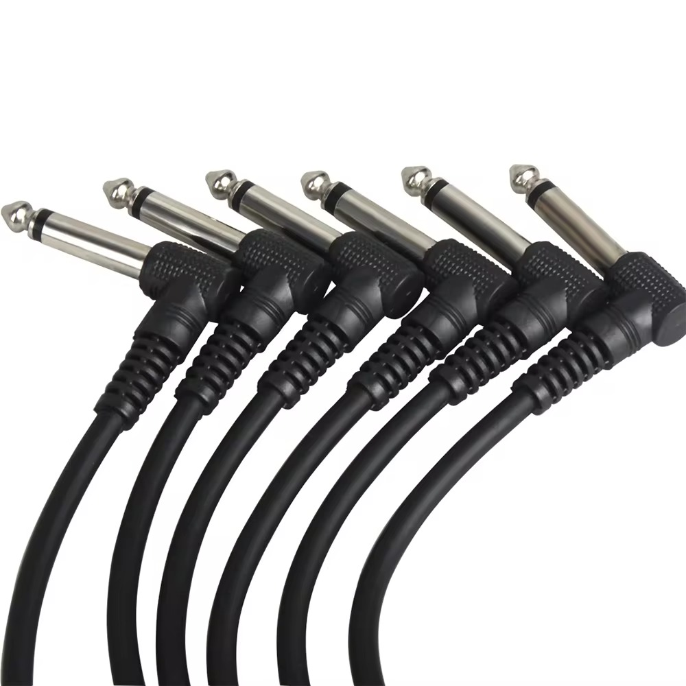 6Pcs Guitar Effect Pedal Cable - огляд і ціна Audio Music Effect