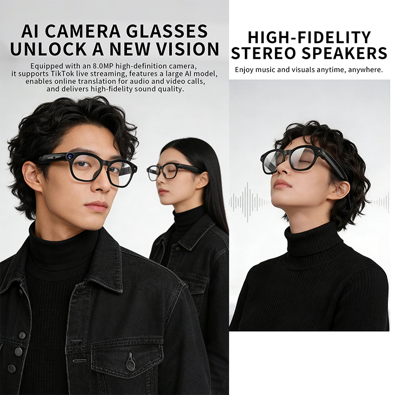 2026 New Smart Glasses 800W HD - огляд і ціна Audio Music Live