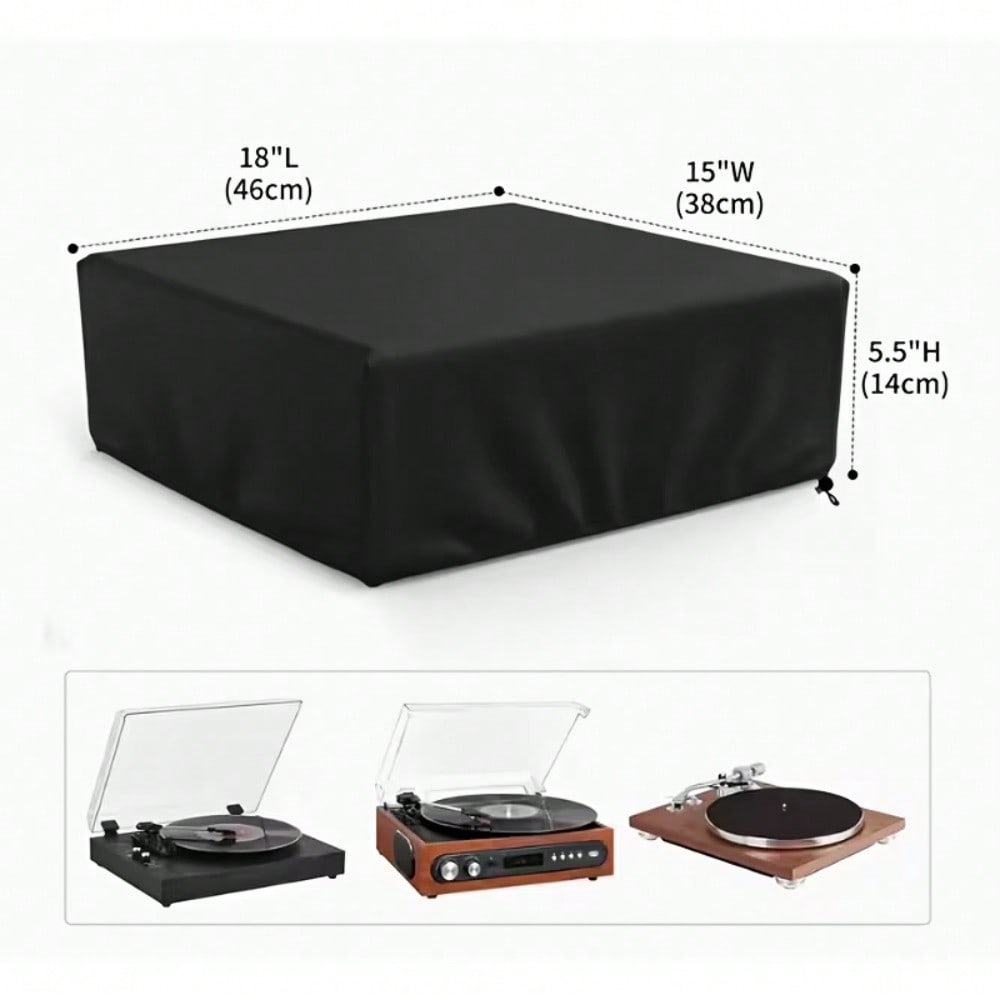 Vinyl Record Player Dust Cover - огляд і ціна Audio Music Maker