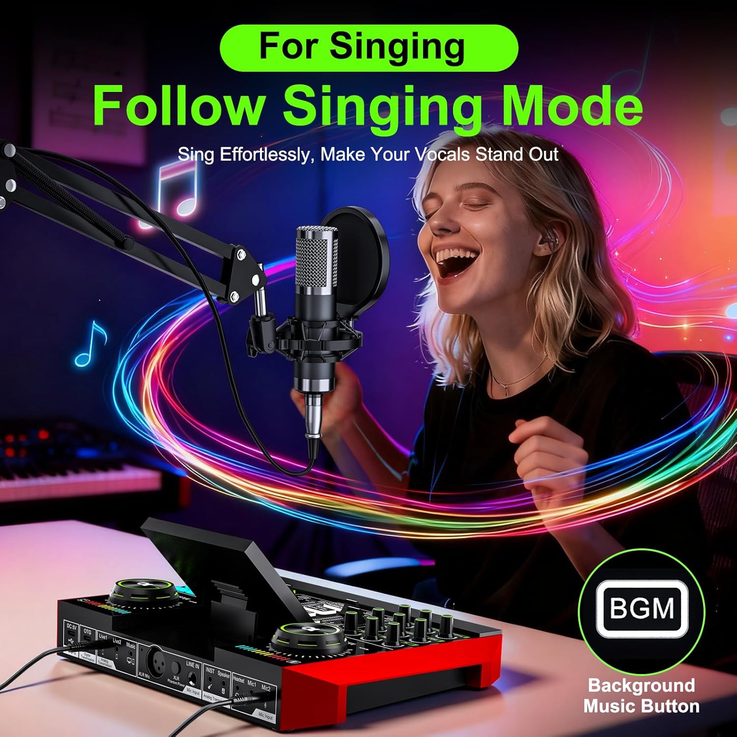 Tenlamp G10 Live Streaming Aud - огляд і ціна Audio Music Maker