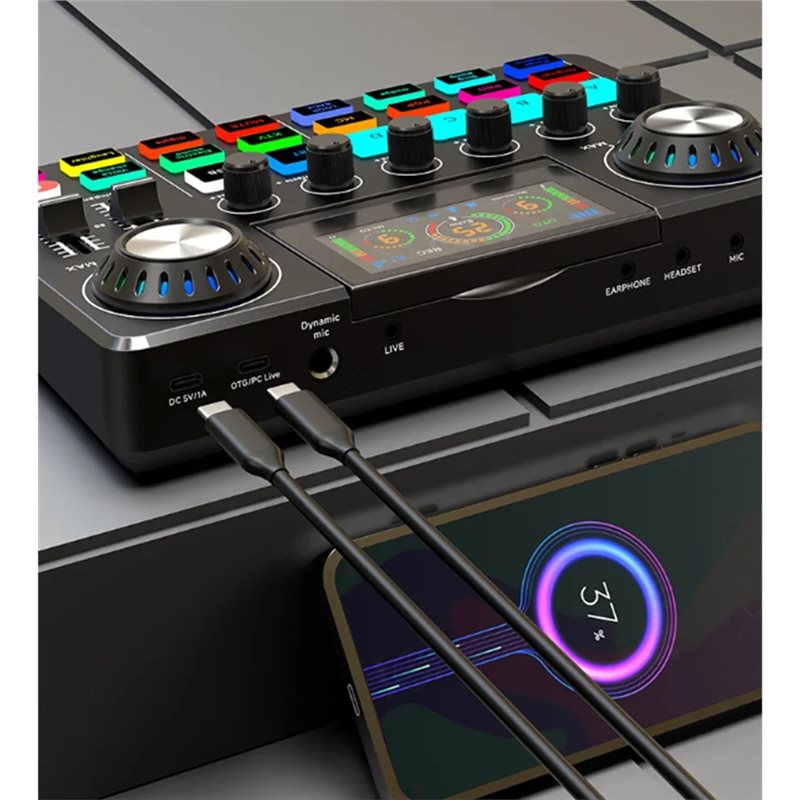 ABLB-Audio Mixer, Live Sound C - огляд і ціна Audio Music Voice Changer