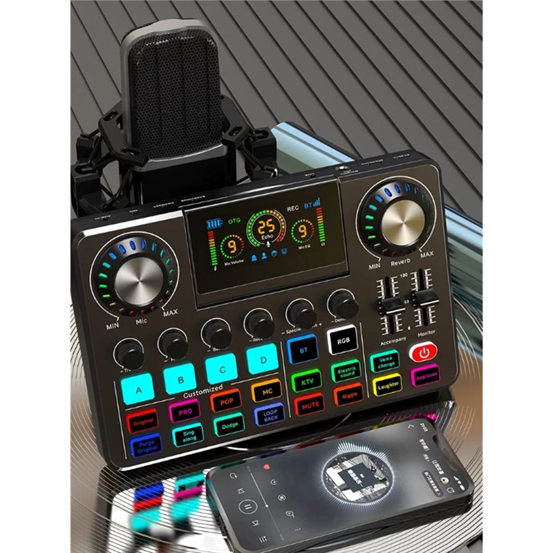 ABLB-Audio Mixer, Live Sound C - огляд і ціна Audio Music Voice Changer