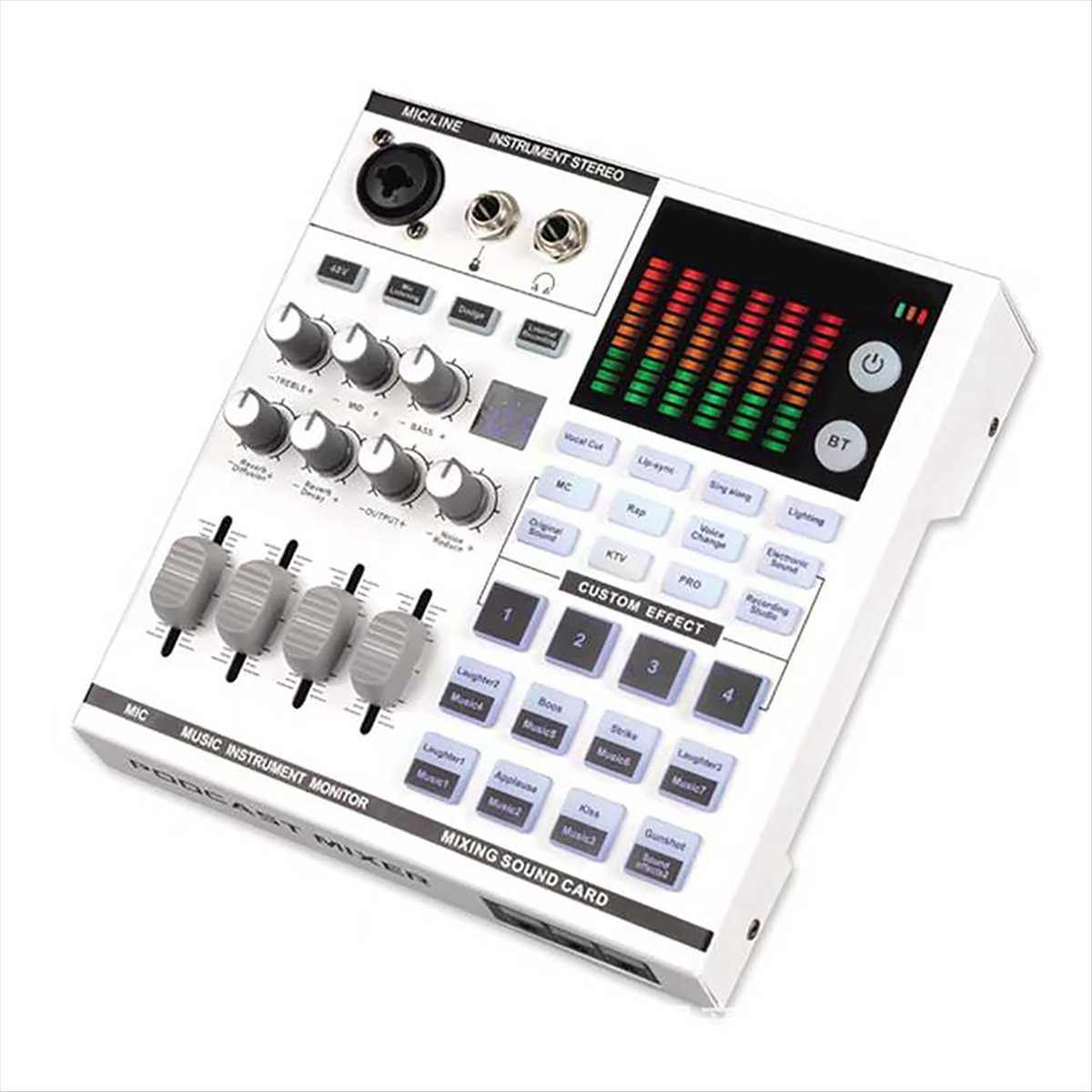 DTC5 SN800 Live Sound Card Voi - огляд і ціна Audio Music Voice Changer