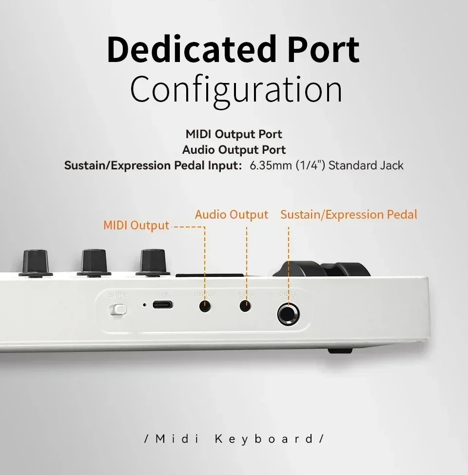 M-VAVE SMK-37 PRO MIDI Control - огляд і ціна Midi Controller Pad