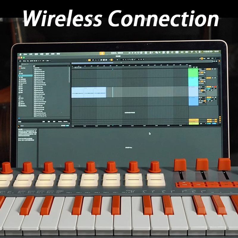 37 Key MIDI Keyboard Portable  - огляд і ціна Midi Controller Pad