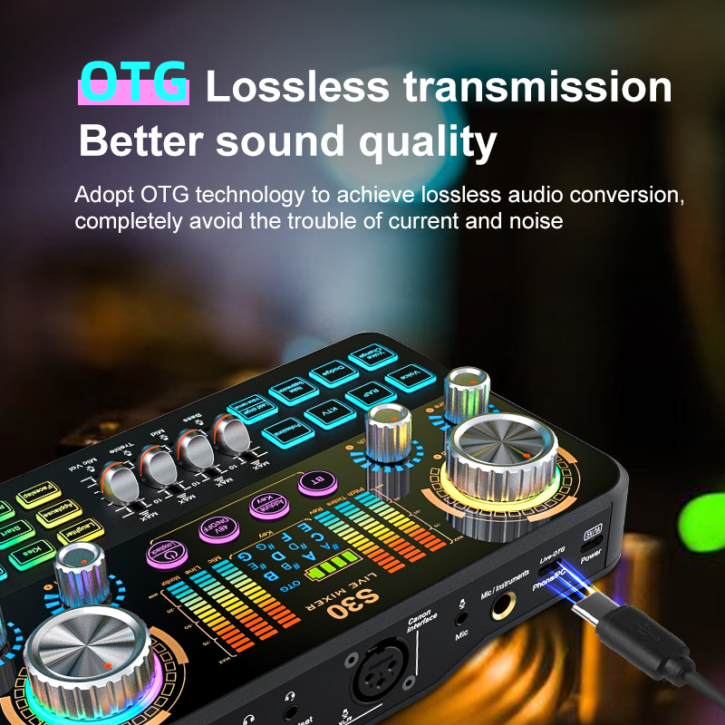 S30 DJ Mixing Effects Audio Mi - огляд і ціна Audio Music Voice Changer
