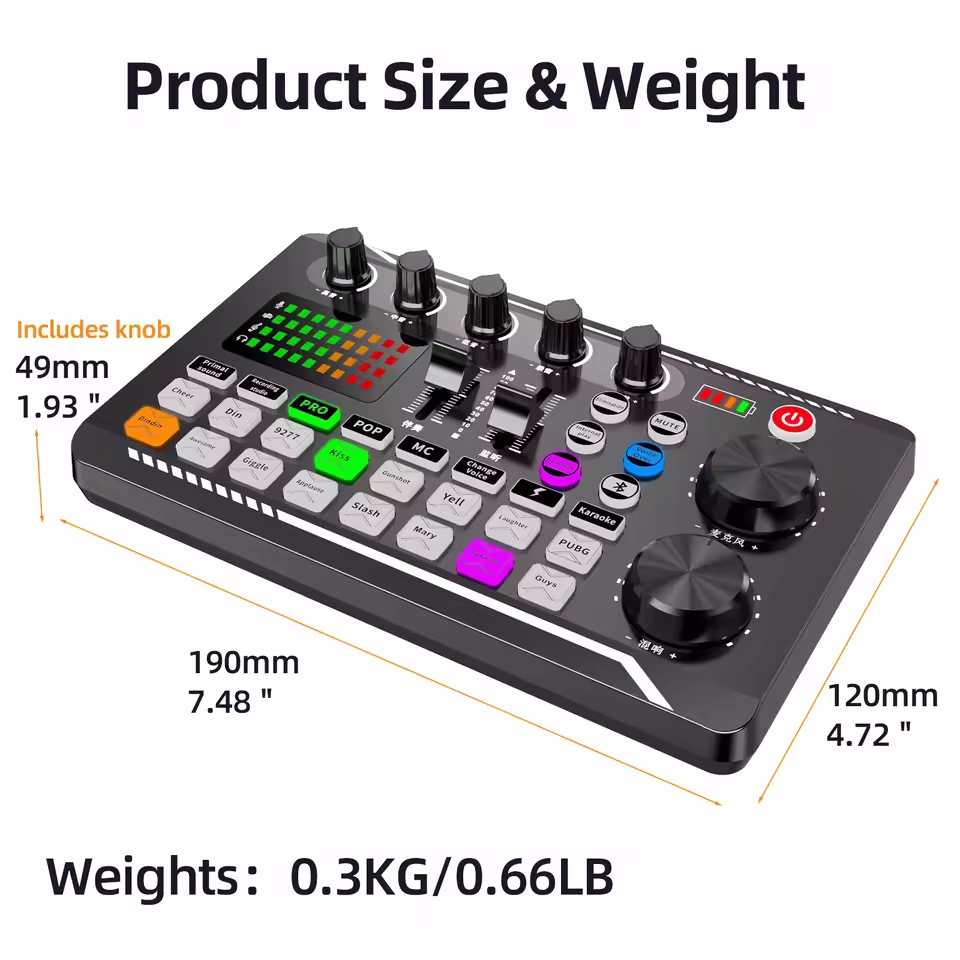 Professional Microphone Mic Bl - огляд і ціна Audio Music Voice Changer