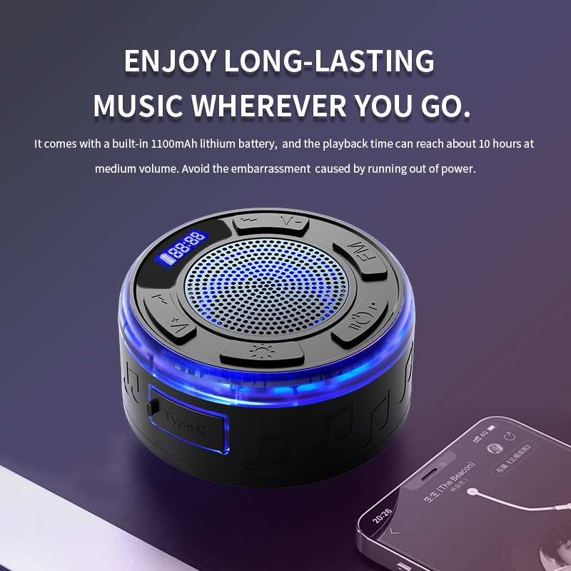 Bathroom Waterproof Wireless B - огляд і ціна Apple Music Audio Quality