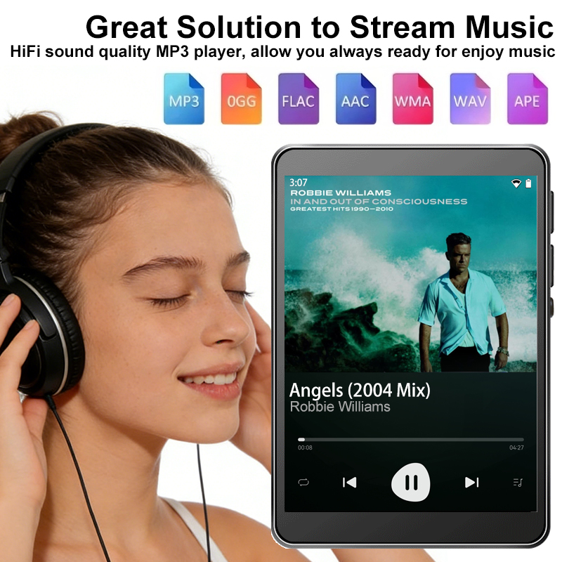 WiFi MP3 Player Andriod 10 Spo - огляд і ціна Audio Music Download Free